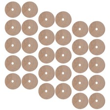 30 Pcs Roues De Meubles Ensemble Bois Mini Pivotantes Automobiles Jouet