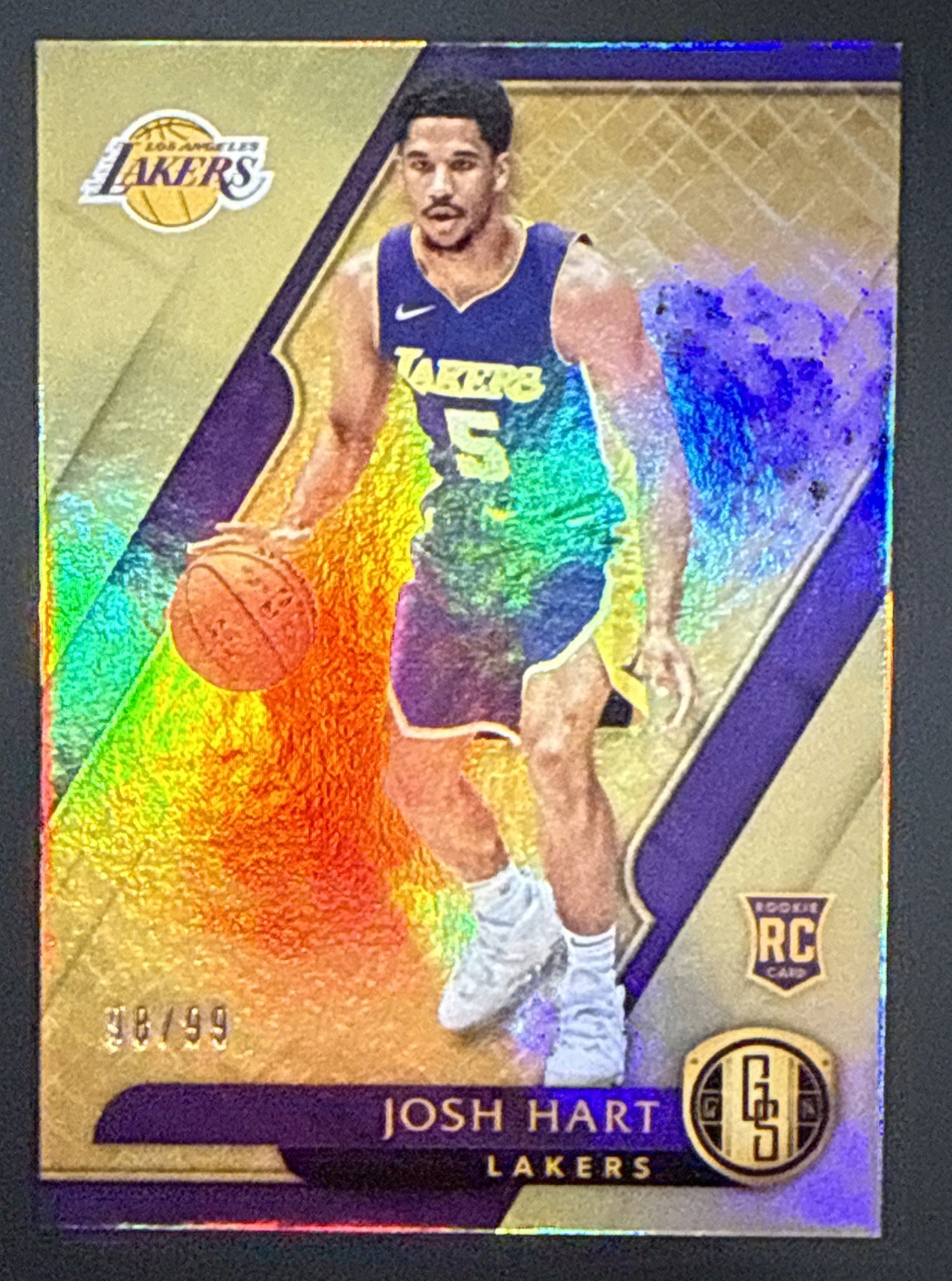 2017-18 Chronicles Josh Hart Gold Standard RC Rookie #98 /99 Knicks STAR HOT!