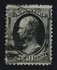 CKStamps: US Stamps Collection Scott#190 30c Hamilton Used Spot Thin