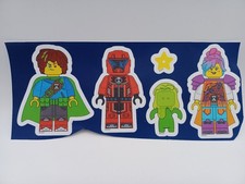 USA    Seller - LEGO - 5 DreamZzz Glow in the Dark Stickers - 5007937