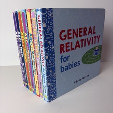 Baby University Chris Ferrie Board Book Set 7 Books Science Physics Math