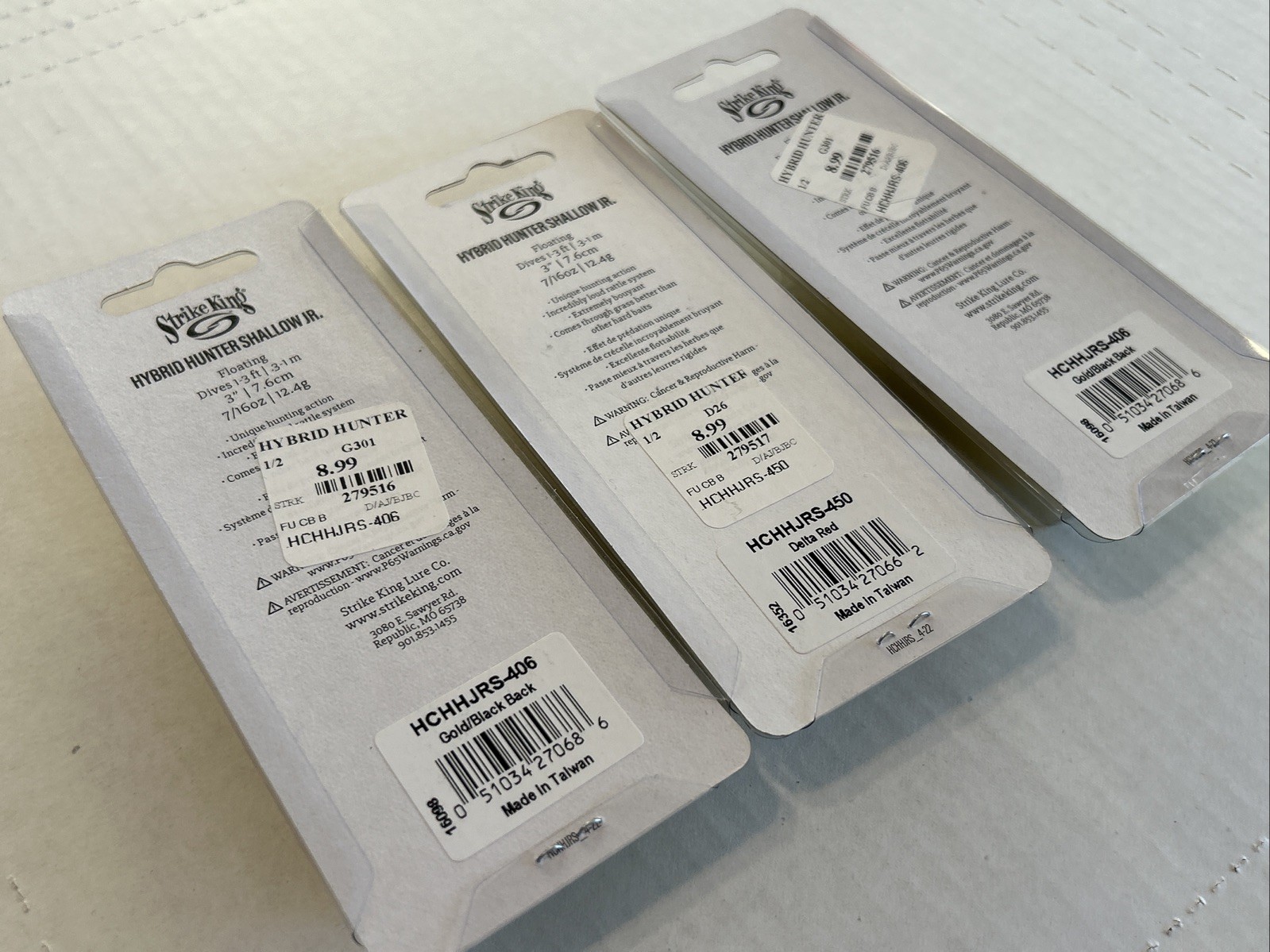 Lot Of 3 Strike King Hybrid Hunter Jr Shallow Crankbait - Image 4