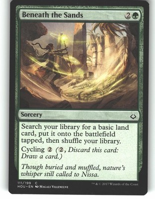 Beneath the Sands 111 Common Hour of Devastation Magic: The Gathering LP