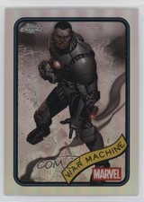 2025 Topps Chrome Marvel Comics Refractor War Machine #194 1r8l