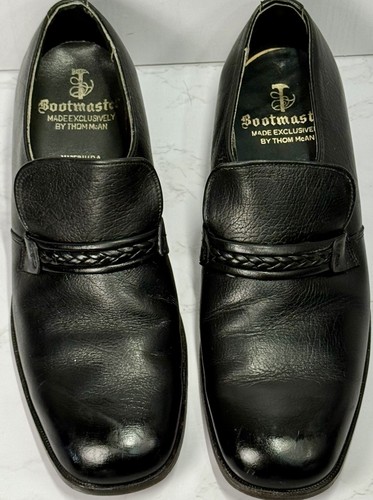 Vintage Thom Mcan Men’s Shoes Bootmaster Made In USA Leather Loafers ...
