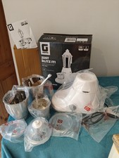 Geepas 750W 3-in-1 Mixer Grinder Blender Stainless Steel Jars New Open Box
