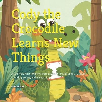 Cody the Crocodile Learns New Things: A colorful and interactive learning story 