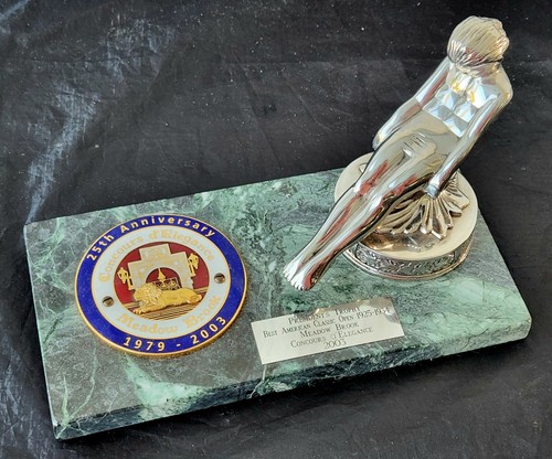 DON SOMMER PACKARD ADONIS SLIDING BOY HOOD ORNAMENT RADIATOR CAP AWARD ...