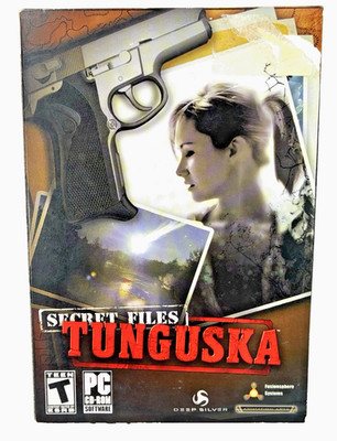 Secret Files: Tunguska PC 2006 Deep Silver Four Game Discs and Manual Tested