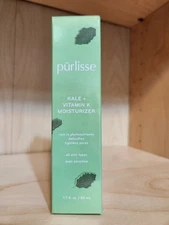 Purlisse Kale + Vitamin K Moisturizer 1.7 Fl Oz / 50 mL NIB