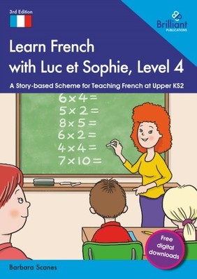 LEARN FRENCH WITH LUC ET SOPHIE LEVEL 4 by SCANES, BARBARA Paperback Self Help