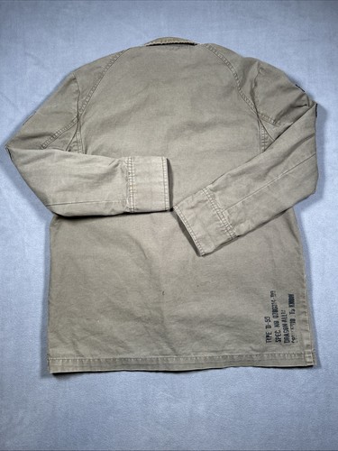 Vintage Dragon Alliance Medium Long Sleeve Field Military Jacket Hood Zip Oilve - Picture 2 of 13