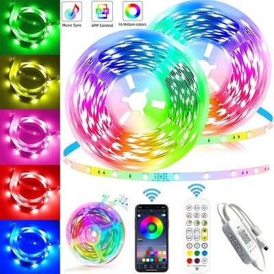 LED RGB Stripe Leiste Streifen Band Licht Home Lichterkette Lichtleiste 5m-30m