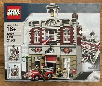 LEGO Advanced Models 10197 Fire Brigade - BRAND NEW - FACTORY SEALED - RETIRED