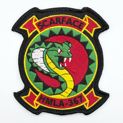 #ad #ad HMLA 367 Scarface Hover Cover Patch – Embroidered Iron On $15.95