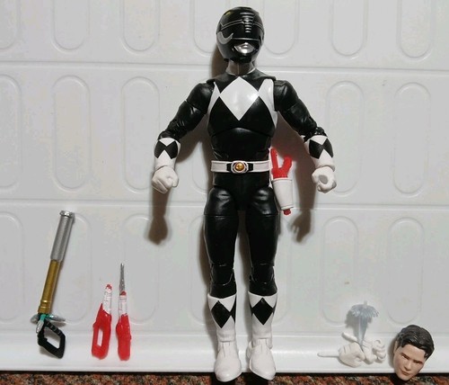 Lose MMPR POWER RANGERS LIGHTNING COLLECTION BLACK RANGER Actionfigur Hasbro