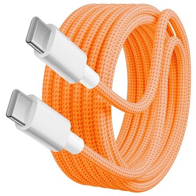 For iPhone 15 16 17 Air Pro Max USB-C to C Cable PD Fast Charger Type C Cord lot
