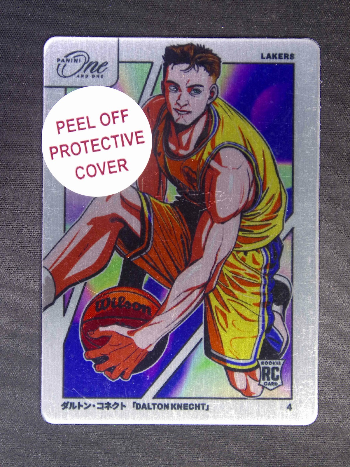 2024-25 Panini One And One Dalton Knecht #17 RC Rookie Manga Case Hit SSP -B