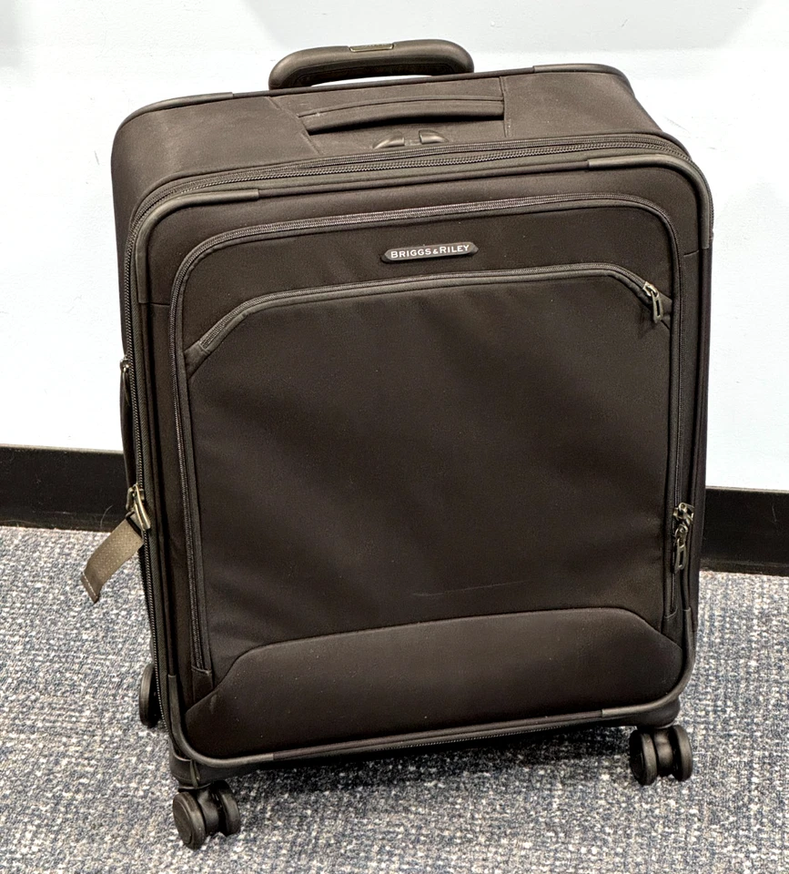 Briggs & Riley Luggage Medium Expandable Spinner Suitcase TU325SPX-4 Black - Image 2 of 4