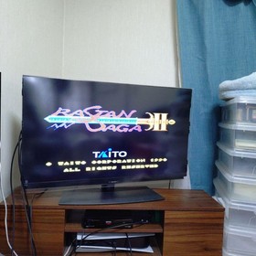 Rastan Saga II 2 TAITO PC Engine HuCard Used Tested Japanese ver with Case