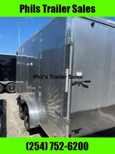 Continental Cargo NEW 7X16 5200 LB AXLES V-NOSE ENCLOSED TRAILER CARGO TRAILER