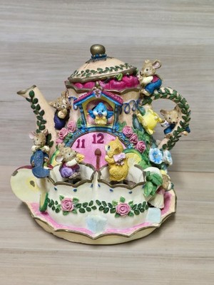 Vintage Classic Treasures Animated Musical Teapot ''Tea for Two''