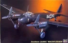 Hasegawa 1/48 Junkers Ju88C Nachtjager Luftwaffe Night Fighter JX117 13+ #87