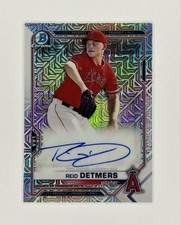 2021 Bowman - Mega Box Chrome Mojo Autographs Reid Detmers #BMA-RD RC