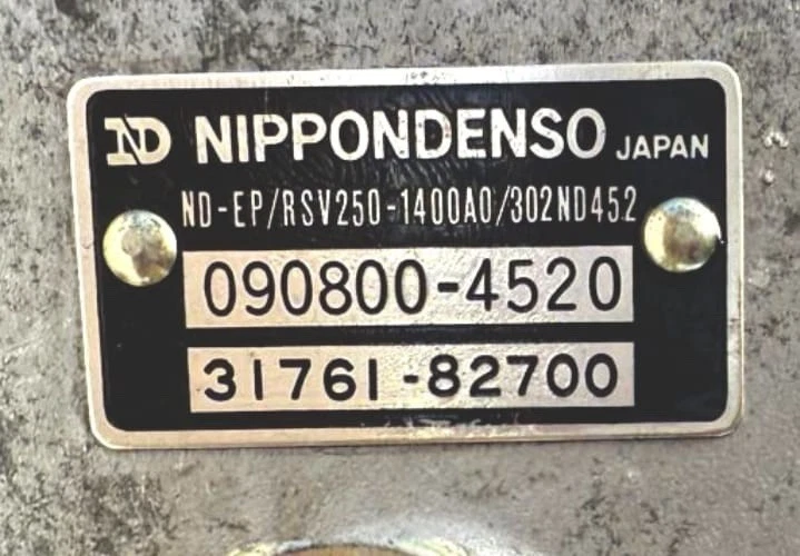 NIPPON DENSO KOBELCO INJECTION PUMP 190000-0500 ,VG37761-82070 ,PES6A5B320RND50 - Image 2 of 4