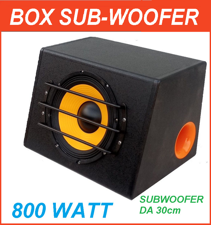 Box Subwoofer JBL Bass Reflex 800W - Cassa Passiva Alta Efficienza