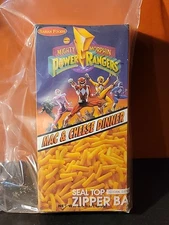 Rare 1994 Mighty Morphin Power Rangers Mac & Cheese Dinner Box ~ Brand New Read