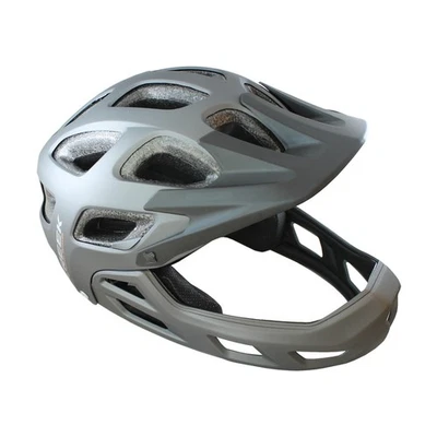 Fahrradhelm Größe L Fullface Author Creek FF 57cm-60cm BMX Dirt Helm grau - Bild 1 von 3