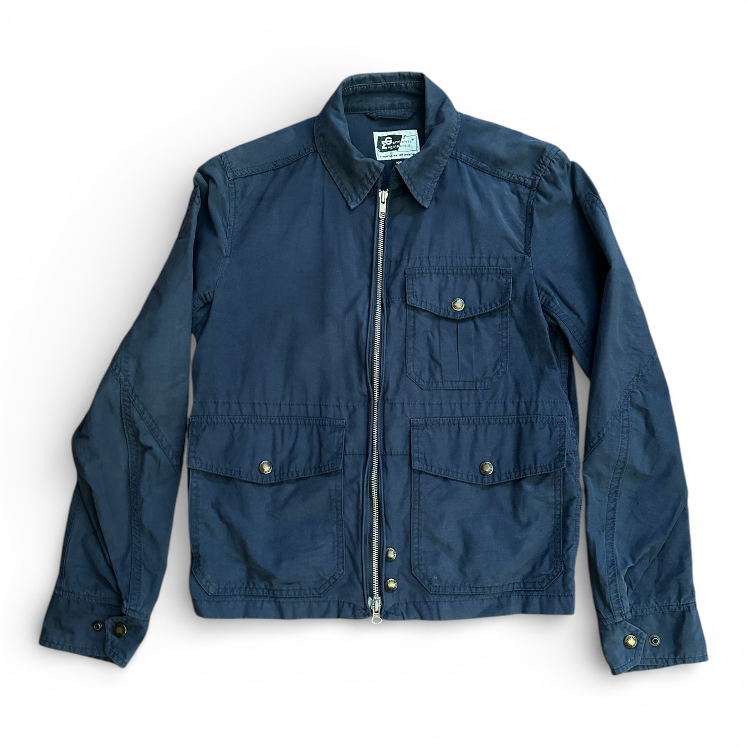 Engineered Garments Navy Lightweight Pathfinder J… - image 1