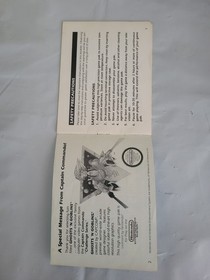Nintendo NES Manual Only Captain Commando 