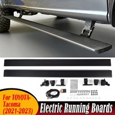 2pcs Electric Running Boards Bars Side Step For Toyota Tacoma 2021 2022 2023 Us 2pcs Electric Running Boards Bars Side Step For Toyota Tacoma 2021 2022 2023 Us
