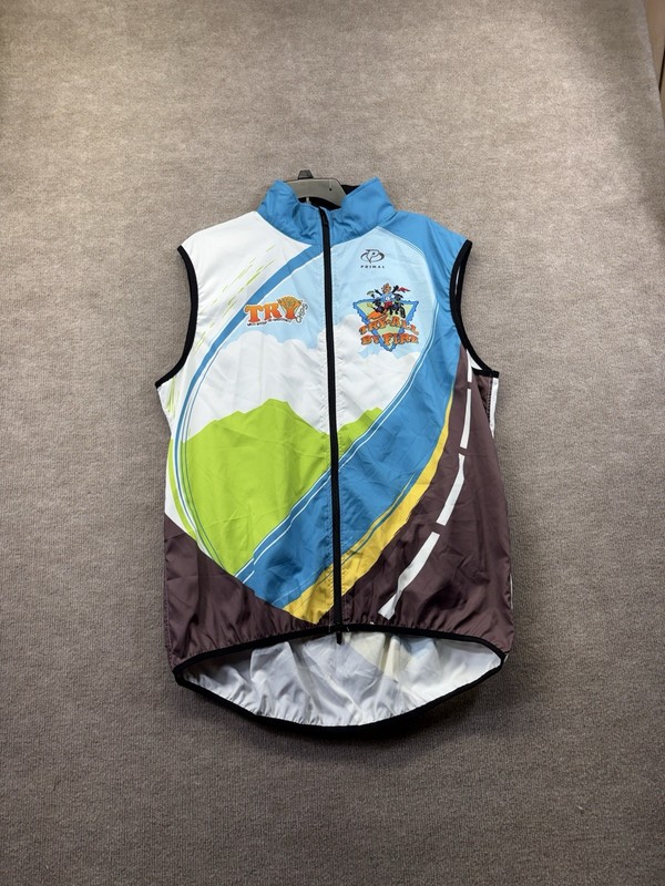 Primal Wear cycling Vest Size XXL Says Try-All By Fire