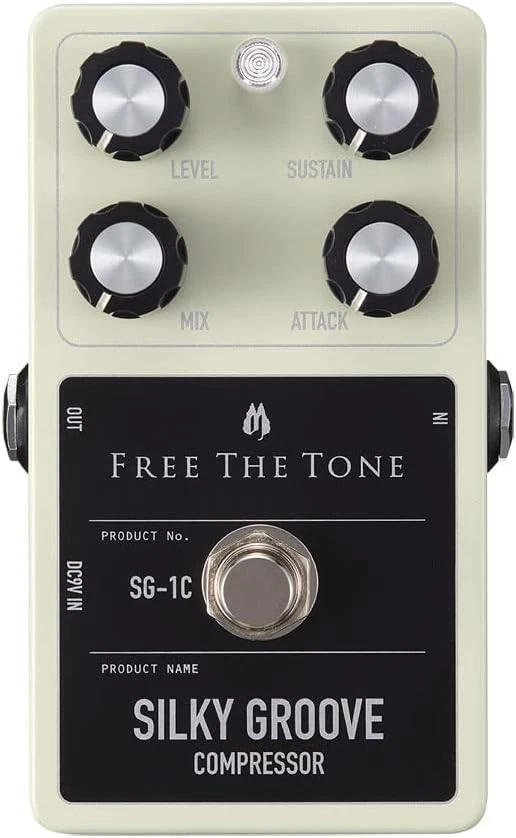 ギター Free The Tone SG-1C COMPRESSOR New FREE THE TONE SILKY GROOVE SG-1C Compressor Free The Tone