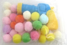 30Pcs Ball Toy Launcher Gun, Cat Fetch Toy Multicolor New