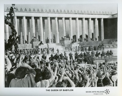 THE QUEEN OF BABYLON 8x10 b/w Press Photo / Scene