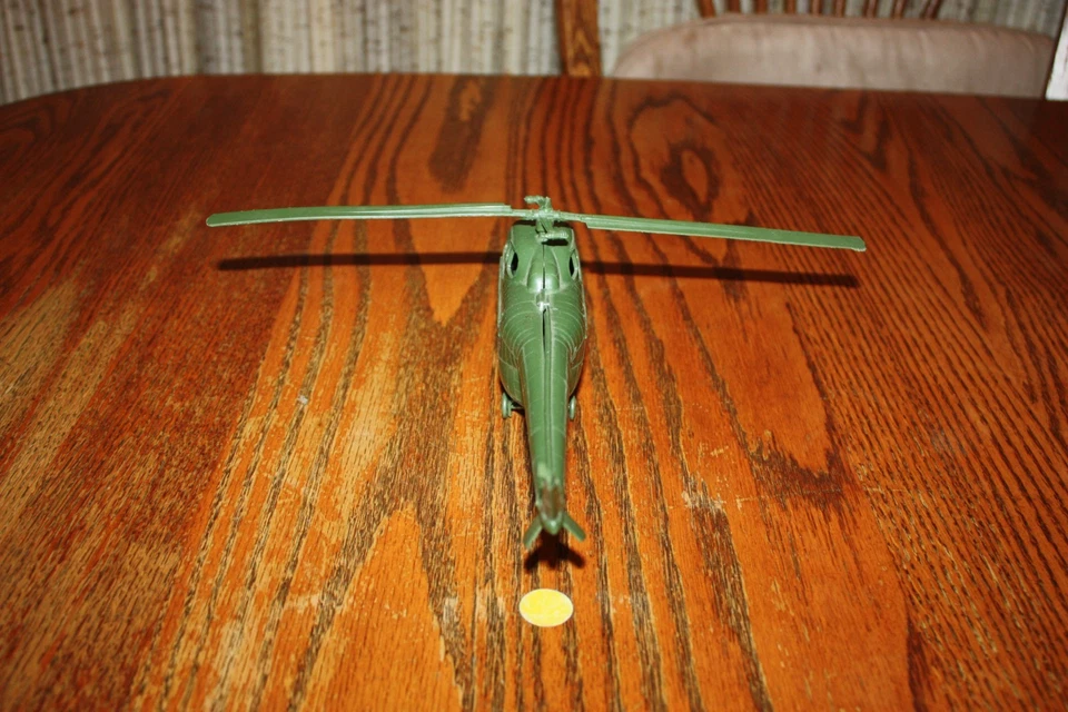 Vintage MPC Large Sikorsky Army Helicopter - Marx, Timmee - Image 4 of 4