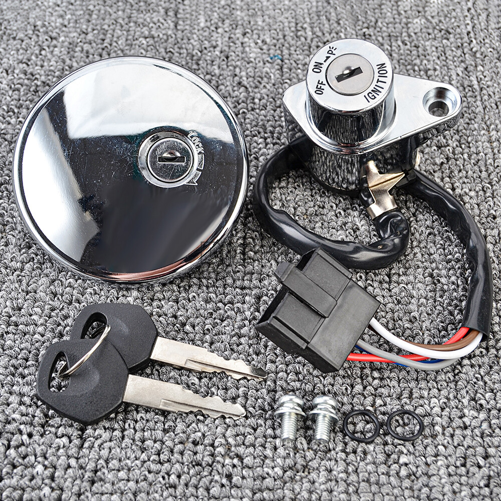 Ignition Switch Fuel Cap Set For Kawasaki VN800 Vulcan 800 Classic