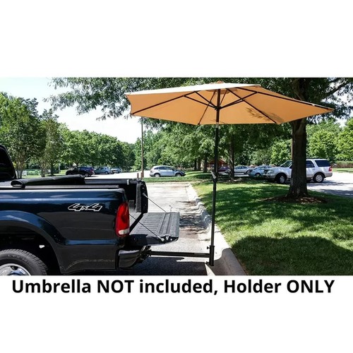 Hitch Mount Umbrella Holder Pickup Truck Camping Beach Tailgating 2" Receiver - Picture 8 of 9