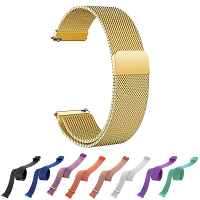 Milanese Smart Watch Strap Band Compatible With Samsung Gear S3 Frontier