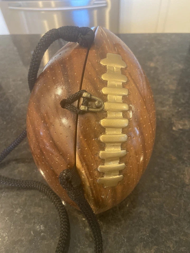 TIMMY WOODS MINAUDIERE ФУТБОЛ NFL МЯЧ ЗАСТЕЖКИ КРЕСТ ТЕЛА НАПЛЕЧНАЯ СУМКА СУМОЧКА - Изображение 2 из 4