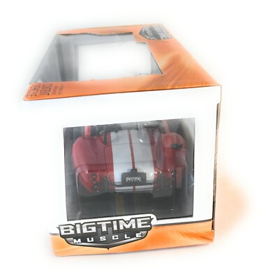 Jada Bigtime Muscle 1:24 Scale 1955 Shelby Cobra 427 S/C Red Model