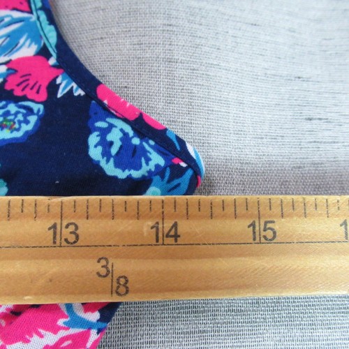 Epic Threads Dress Girls Size L Blue Floral Sleeveless Cottage Afterschool Play - Picture 7 of 8