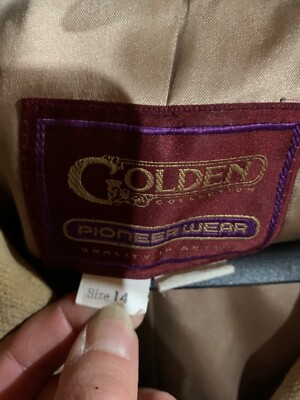 Vintage Pioneer Wear Golden Collection Jacket | eBay