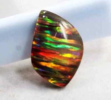 16.50 Ct CERTIFIED Opal Cabochon Cut Natural Multi-Color Loose Gemstone
