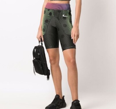 Nike x Off White Dri Fit Performance Fit Ribbed Polka Dot Athletic