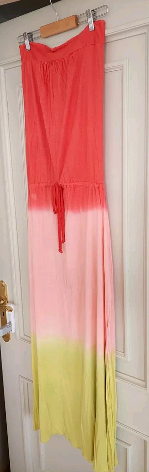 SOUTH BEACH! NEU Boho Sommerkleid Strandkleid Hippie Ibiza Top schulterfrei 38 M - Bild 1 von 4